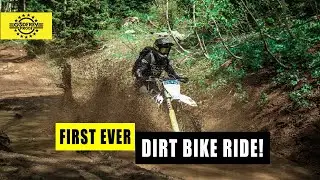 First Timer on Dirt Bike CRUSHES MTN Trails 🤘 Discovering Courage With Andrew Muse.