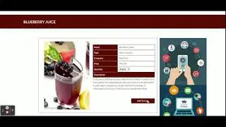 Online Juice Store Project on Python, Django and MySQL