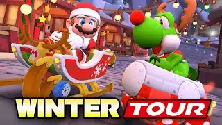 ALL WINTER TOUR CUPS 100%! | Mario Kart Tour (Android & IOS)