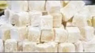 ملبن بثلاث مكونات متوفره بكل بيت لحشو كحك العيد بدون جيلاتين  Malban, eastern and western sweets