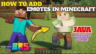 КАК ДОБАВИТЬ ЭМОЦИИ К ВИДЕО В MINECRAFT JAVA BBS MOD | LEGITRO