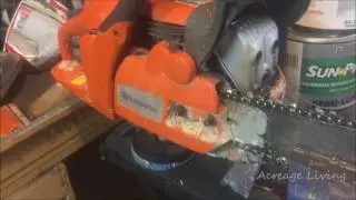 Chainsaw Chain Will Not Move? CHECK THIS OUT!