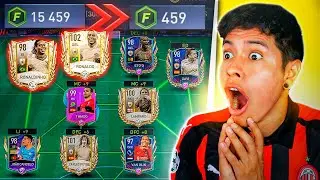 ME COMPRÉ A RONALDINHO & RONALDO NAZARIO en FIFA MOBILE 😱 *Gasté todo MI DINERO*