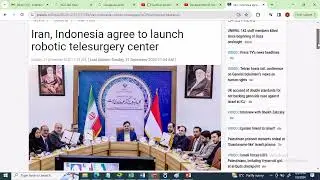Iran, Indonesia agree to launch robotic telesurgery center
