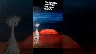 Art by Andrew Champion,  Happy  New Year from Caloundra,  Australia.