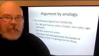 Введение в индуктивную логику: Видео № 2. Аргументы по аналогии.