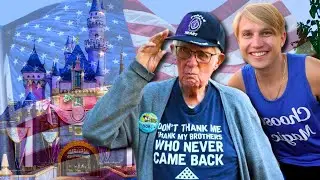 We Brought a 100 year old WWII Veteran to Disneyland!