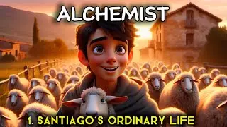 The Alchemist |  Part - 1.Santiago's Ordinary Life | Audio Book with Pictures 