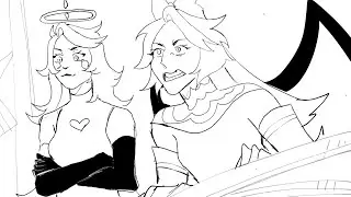 Hazbin Hotel swap AU | you didn't know | animatic part 1