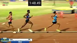 1500m 26th National Federation Cup Senior Athletics Championships 2023  RANCHI JINSON JOHNSON 3:44.