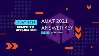 ALIAH UNIVERSITY ENTRANCE EXAM 2021 Answer Key(Computer Application) | lateral entry questions solve
