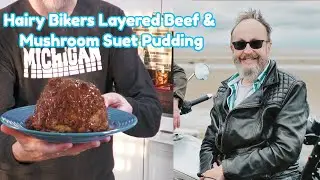 Hairy Bikers Layered Beef & Mushroom Suet Pudding