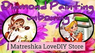 Diamond Painting unboxing 3 neue Bilder von Matreshka LoveDIY Store #2 - Aliexpress