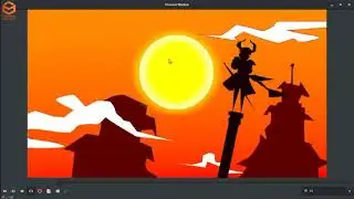 Fearful animation scene