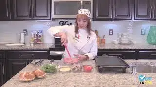 Receta como hacer Hamburguesa De Pavo Y Espinaca Cocina Saludable