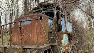 Abandoned New York Central Locomotives in New York