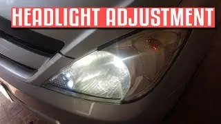 DIY Headlight Adjustment [Tagalog]