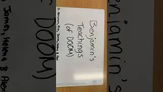 Stop-Start animation: Benjamin&rsquo;s Teachings (of DOOM) #stopmotion #art #stopmotionanimation #animate