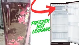 LG single door fridge freezer box change