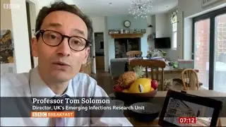 Coronavirus Chronicle - Prof Tom Solomon's Video Diary - BBC Breakfast 6.4.20, plus interview after.