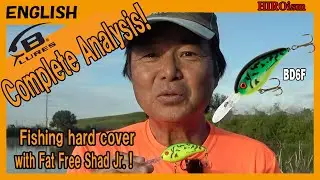 【HIROism】 Maximizing the potential of Fat Free Shad Jr.!  【Deep diving crankbait ---- Bomber Lure】