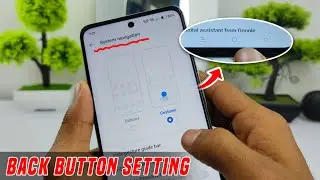Button Setting Change Kaise Kare | How To Change Gestures Setting Android