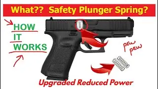 WHAT IS IT and WHY SHOULD I CARE? - Safety Plunger Spring UPGRADE for Glocks