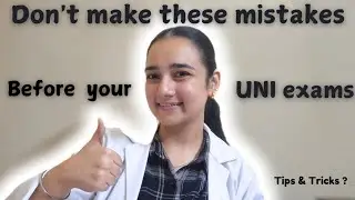 5 Tips 🔥 to Ace University exams |PYQs| *Time management* |Bpth|
