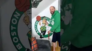 Cassandre Creates the Ultimate NBA Boston Celtics Fan Cave
