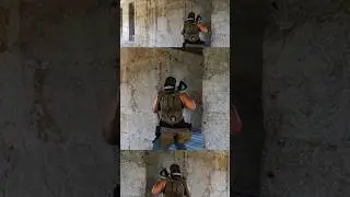 Pieing Corners 🔍 CQB Explained #airsoftcqb #shorts #specialforces
