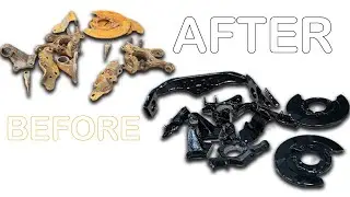DIY Restoring Rusty Car Parts for Cheap!