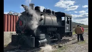 Jedo Coal 85 Throttle Runs at the Kentucky Steam Heritage Corporation Revenna Kentucky on 10/7/23