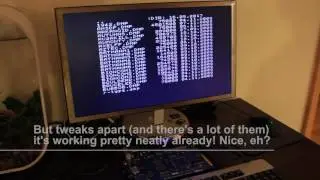ZX Spectrum Next playing with a SID music chip