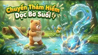 Chuyến Thám Hiểm Dọc Bờ Suối | Bobby – Gấu & Toto – Chim Khám Phá Rừng Xanh | Hoạt Hình 3D Vui Nhộn