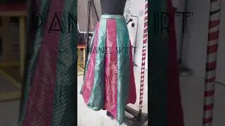 Panel skirt 😻 / Dm at Instagram (mrilazo_._ ) for placing orders/ customised as per your wish ❤️👗