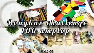 BONGKAR CHALLENGE  MENABUNG 100 AMPLOP