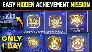 NEW FF HIDDEN ACHIEVEMENT MISSIONS| HOW TO COMPLETE FF HIDDEN MISSION | FREE EMOTE