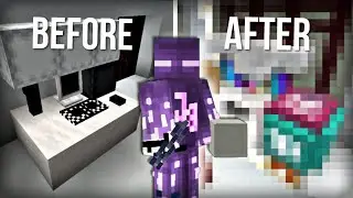 I Build Techno Gamerz's New Real Life Gaming Setup In Minecraft!