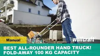 Best All-Rounder Hand Truck! Fold-Away 100 kg Capacity