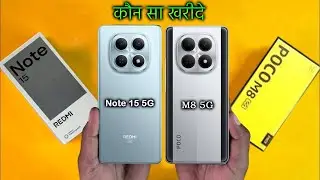 Redmi Note 15 vs poco M8 full comparison || which one is the best #redminote15 #pocom8