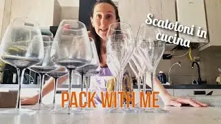 PACK WITH ME #2: preparo gli scatoloni per il trasloco in cucina | Robiuty