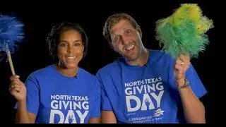 North Texas Giving Day 2019 Honorary Chairs Dirk and Jessica Nowitzki: Congratulations!