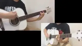 Green Day - 7. Give Me Novacaine & 8. She's a Rebel Guitar Cover