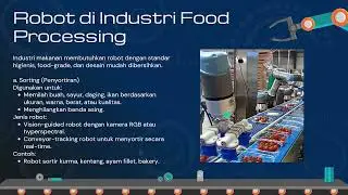 Robot di Industri Elektronik dan Food Processing