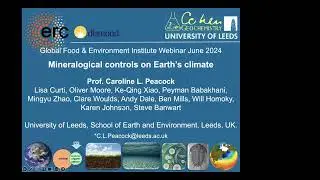 Professor Caroline Peacock | Mineralogical Controls on Earth&rsquo;s Climate
