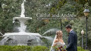 Savannah Wedding Photographers - Wedding at Savannah Station for Caitlin and Andrew