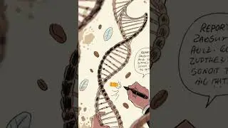 Inside the Nucleus: The Real Control Room of Your Body 👀 #animation #cells #biology #school