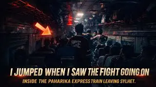 Paharika Train! Sylhet to Chattogram || What a Live Fight inside Train? সিলেট টু চট্টগ্রাম এর ট্রেন।