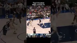Top 5 loudest NBA crowds