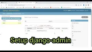 เรียกใช้ Django Admin (Setup Django Admin) Python Pycharm
